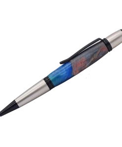 Xiamen Rizheng Industry Co. Ltd Pen Kits By Name Sahara Twist Pen - Gun Metal And Matte Black Chrome
