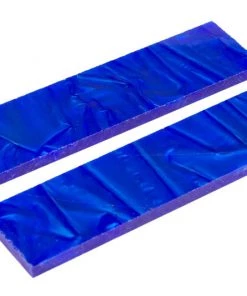 Bear Tooth Woods Knife Scales & Handles Knife Scales - Cobalt Knife Scales - 0.25 X 1.5 X 5 - 2 Pieces