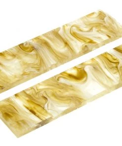 Bear Tooth Woods Knife Scales & Handles Knife Scales - Creamy Coffee Knife Scales - 0.24 X 1.5 X 5 - 2 Pieces