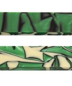 Bear Tooth Woods Knife Scales - Emerald Sands Knife Scales - 0.24 X 1.5 X 5 - 2 Pieces