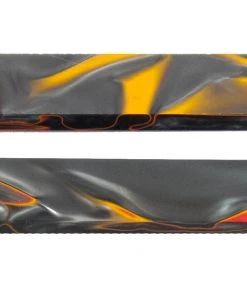 Bear Tooth Woods Knife Scales - Lava Knife Scales - 0.35 X 1.5 X 5 - 2 Pieces