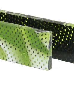 Bear Tooth Woods Knife Scales - Olive Water Mesh Knife Scales - 0.33 X 1.5 X 5 - 2 Pieces Knife Scales & Handles