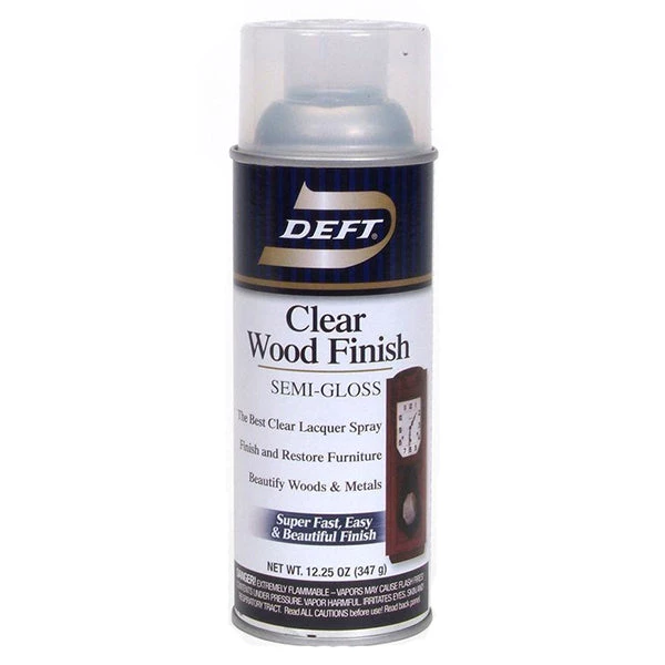 Lancaster Deft Clear 12 Oz Aerosol Lacquer - Semi Gloss Woodturners Finishes And Adhesives 1 Lancaster Deft Clear 12 Oz Aerosol Lacquer - Semi Gloss Woodturners Finishes And Adhesives