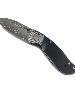 Premium Knife Supply San Mai Damascus VG10 Folder Assembly - Shogun