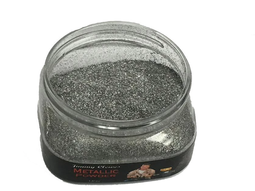 WoodWorld Of Texas Jimmy Clewes Metallic Powder - Sparkle Silver Fill Material 4 WoodWorld Of Texas Jimmy Clewes Metallic Powder - Sparkle Silver Fill Material