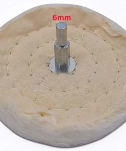 Xiamen Rizheng Industry Co. Ltd 75 Mm / 3in Approx. Buffing Wheel (T-Mop) - 6mm Arbor