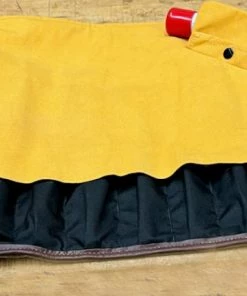 WoodWorld Of Texas Custom Made Full Grain Leather Tool / Knife Roll With Carry Handle And Shoulder Strap Knife Sheaths, Cases, Edge Guards & Displays