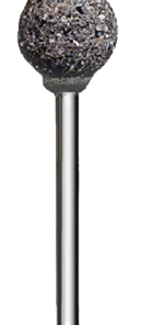 Rotary Tool Accessories Foredom V Stone Coarse Abrasive Stone 3/32" Shank - V377- Ball - 80 Grit