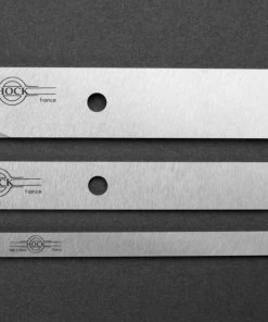 Hock Tools Hock Planes, Spoke-shaves Hock Violin Knife Blade - 1/16" X 1/4" X 7" Tip=10°, Bevel=35° - RH