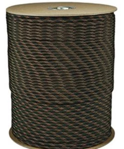 Amazon Woodland Camo Parachute Cord Paracord Type III Military Specification 550
