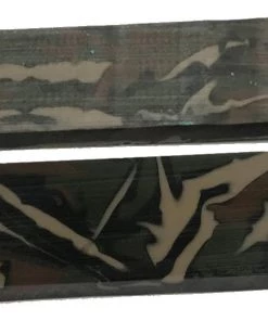 Premium Knife Supply Knife Scales - Acrylic Woodland Camo
