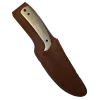 Premium Knife Supply Custom Leather Knife Sheath Leather - SHWW45 - 1.25" Opening And A 4.5" Length With Belt Loop. Fits Woodsman Skinner Knife Sheaths, Cases, Edge Guards & Displays