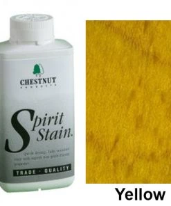 Chestnut Spirit Stains -8 Oz. Bottles - Yellow