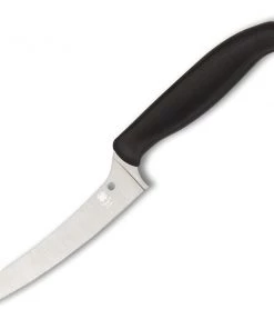 Blue Ridge Spyderco Z-Cut Kitchen Knife - Black Kitchen Knives And Other Specialty Knives