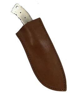 Szco Knife Kits Economy - Mathew's Guthook Blade W/ Brass Bolster 9" Overall - Damascus 6 Szco Knife Kits Economy - Mathew's Guthook Blade W/ Brass Bolster 9