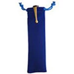 Barracuda Velvet Drawstring Pen Bags - Blue ( 10 Pack) Bag, Boxes And Displays