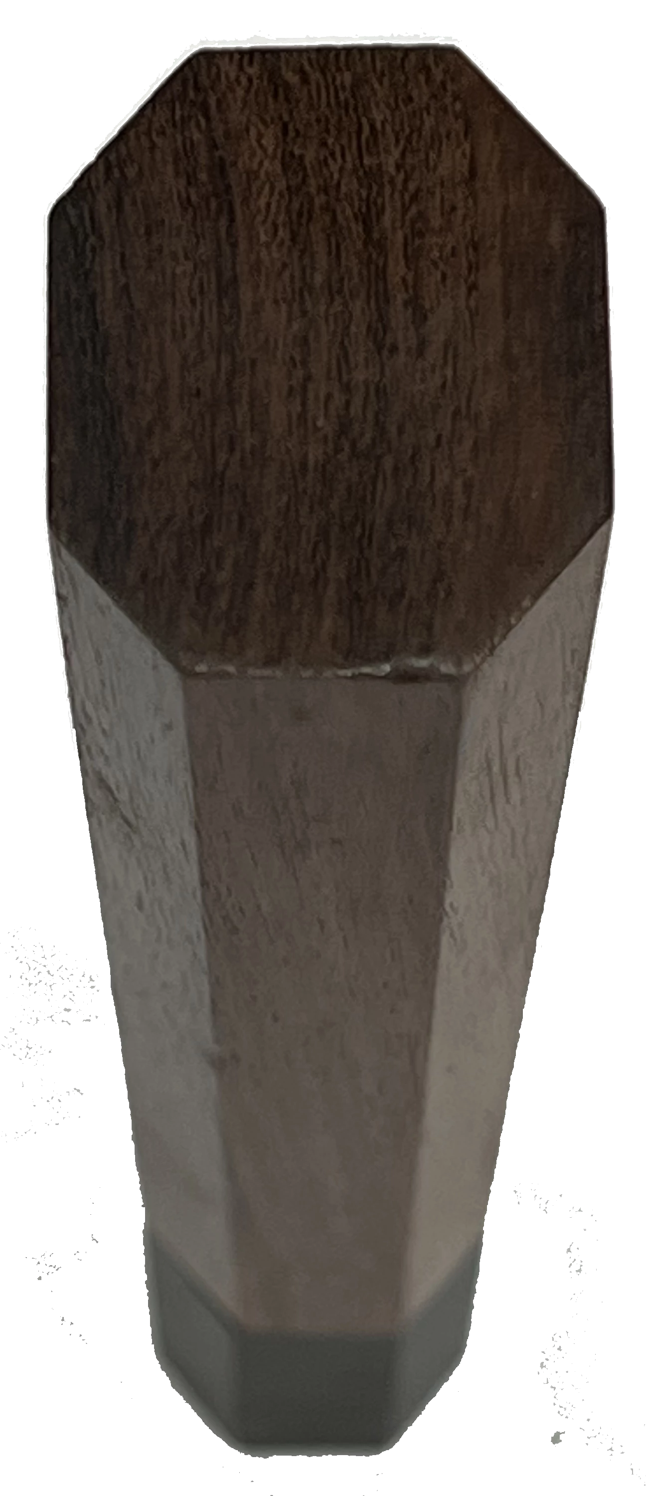 Grande Sharp **Knife Scales - Hidden Tang - 90% Finished Octagonal Handles - Stabilized Wood With Black Metal Band Hidden Tang Knife Blanks 3 Grande Sharp **Knife Scales - Hidden Tang - 90% Finished Octagonal Handles - Stabilized Wood With Black Metal Band Hidden Tang Knife Blanks