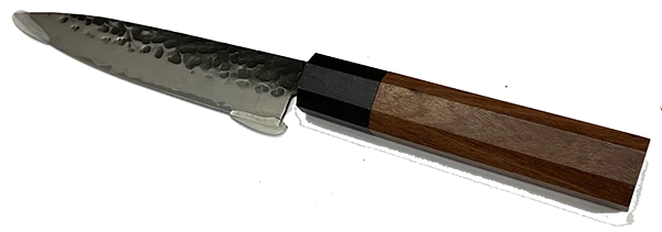 Grande Sharp **Knife Scales - Hidden Tang - 90% Finished Octagonal Handles - Stabilized Wood With Black Metal Band Hidden Tang Knife Blanks 4 Grande Sharp **Knife Scales - Hidden Tang - 90% Finished Octagonal Handles - Stabilized Wood With Black Metal Band Hidden Tang Knife Blanks