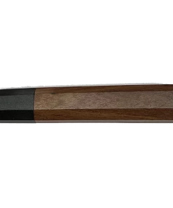 Grande Sharp **Knife Scales - Hidden Tang - 90% Finished Octagonal Handles - Stabilized Wood With Black Metal Band Hidden Tang Knife Blanks