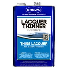 Lancaster Chemicals & Paint Removers Crown Lacquer Thinner Quart
