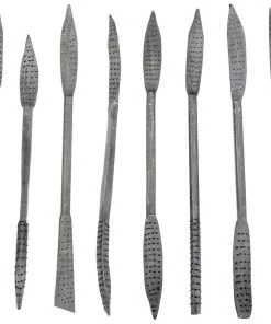Woodstock International, Inc. Riffler Rasp Set - Coarse (Aggressive) - 8 Pc Set - 8" Length Files & Rasps