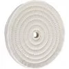 Woodstock International Buffing Wheel - Loose Muslin 8" X 40 Ply X 5/8" Hole
