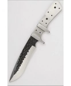 Premium Knife Supply El Tigre Bowie - Hammered Knife Kits