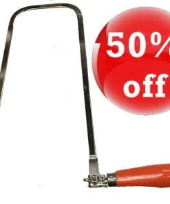 Buyout Fret Saw - Deep Throat Fret Saw Frame - Made In Germany - 12 Inch Frame - Blades Sold Separately