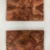 WoodWorld Of Texas Knife Kits Honduran Rosewood Burl Knife Scales