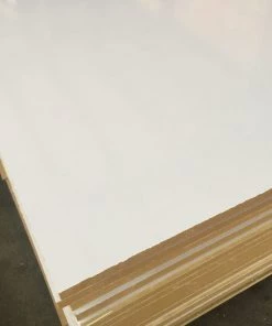 PW Of FW Melamine 1/4" MDF Core 4x8