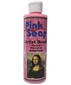 SpeedBall Mona Lisa Pink Soap Brush Cleaner - Water Based
