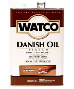 Barracuda Watco Danish Oil - Gallon - Natural Lacquer, Poly & Urethane Blends
