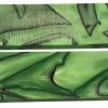 Premium Knife Supply Knife Scales - Nuclear Green - 6"x1.5x5/16 Pair - Acrylic Acetate Knife Scales & Handles