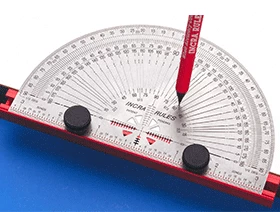 Buyout Incra 6" Marking Protractor Measurement Tools 1 Buyout Incra 6" Marking Protractor Measurement Tools