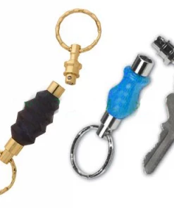 PSI Woodworking Quick Detachable Key Chain Kits - Gold