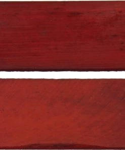 Blue Ridge Knife Supply Knife Scales & Handles Knife Scales - Genuine Bone - Red Smooth Bone - 3" X 1" X 1/8" Approx.