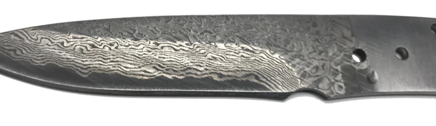 Premium Knife Supply Damascus San Mai Bird And Trout 3 Premium Knife Supply Damascus San Mai Bird And Trout