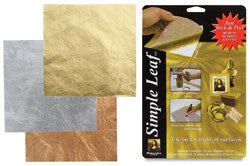 SpeedBall Simple Leaf - Composite Metal Leafing 18 Sheet Packs Other Embellishment Products 1 SpeedBall Simple Leaf - Composite Metal Leafing 18 Sheet Packs Other Embellishment Products