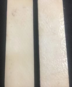 Bear Tooth Woods Knife Scales - Acrylic & Real Python Snake Skin Scales (pair) 5