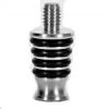 PSI Woodworking Ruth Niles Bottle Stoppers - Cork Style- Stainless Steel - Made In USA