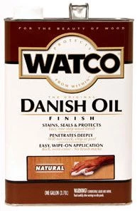 Barracuda Watco Danish Oil - Quart - Light Walnut Lacquer, Poly & Urethane Blends