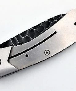 Premium Knife Supply * CNC Produced Wolverine Textured Pattern Liner Lock Folder Knife Kits