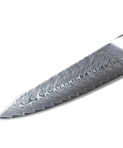 Premium Knife Supply * VG10 Fishbone Pattern - Chef Knife Blank - 13.5" AOL - VG10 Damascus